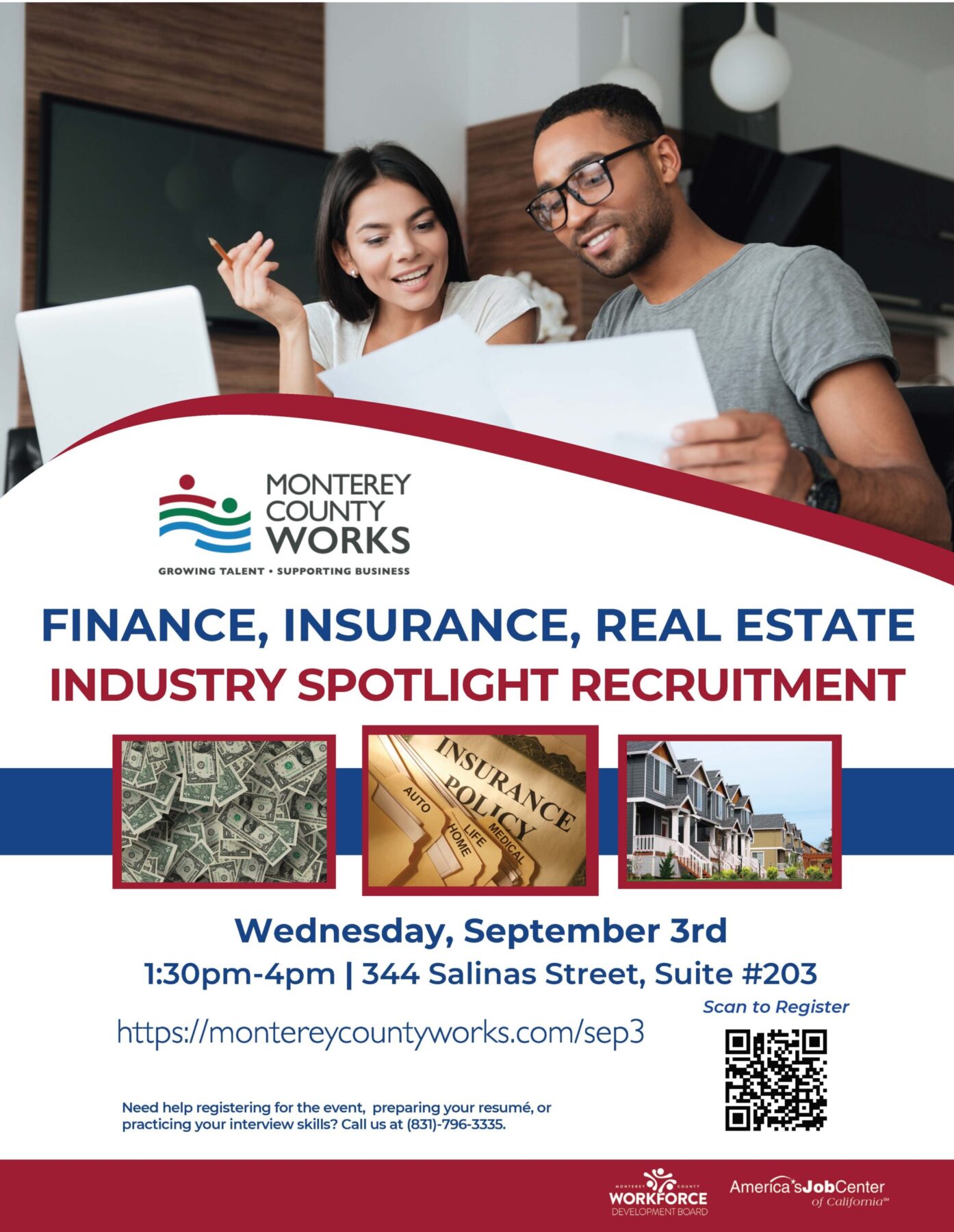 Finance, Insurance, Real Estate Industry Spotlight Recruitment By Monterey County Works