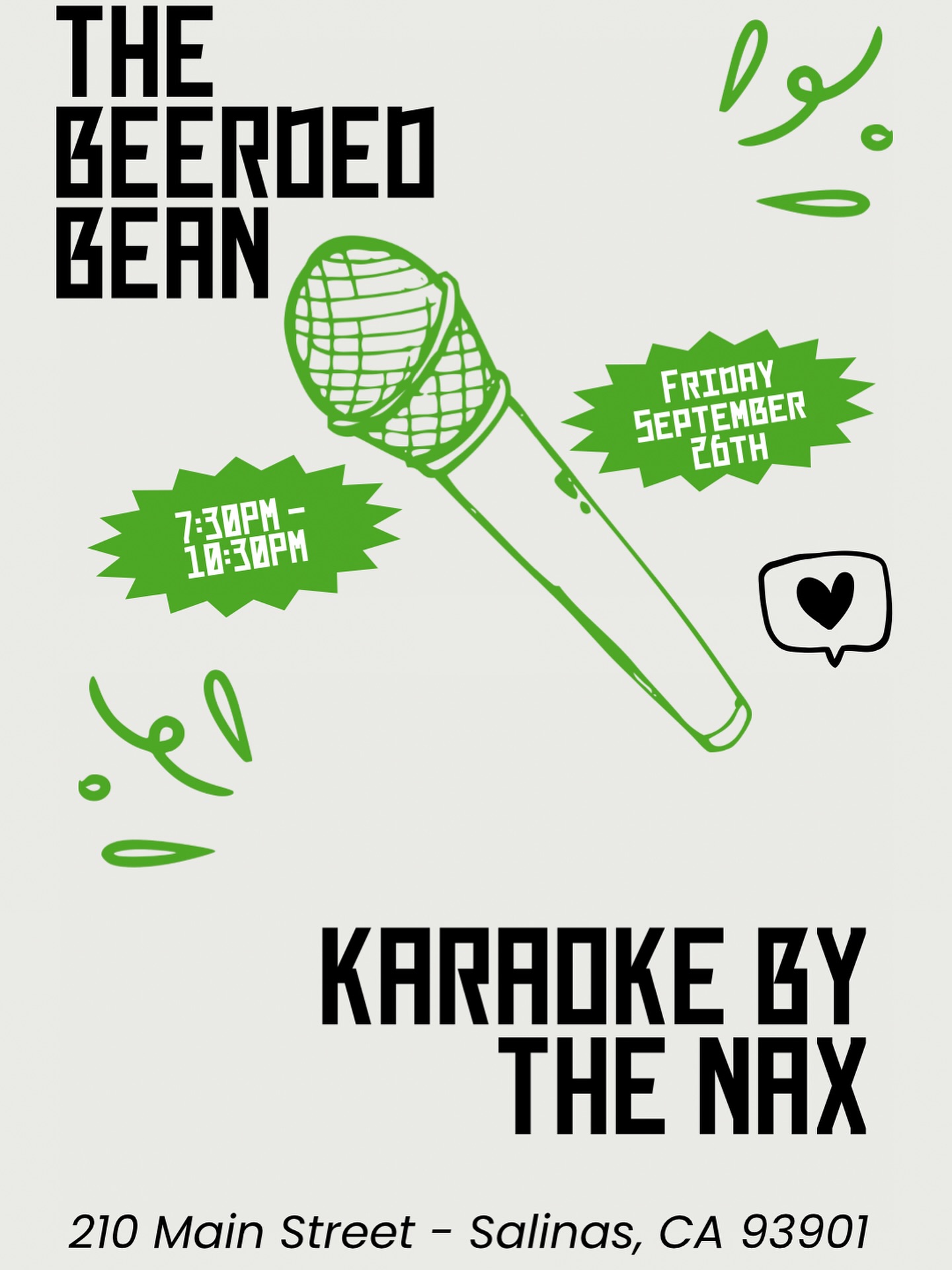 Karaoke by The NAX by The Beerded Bean