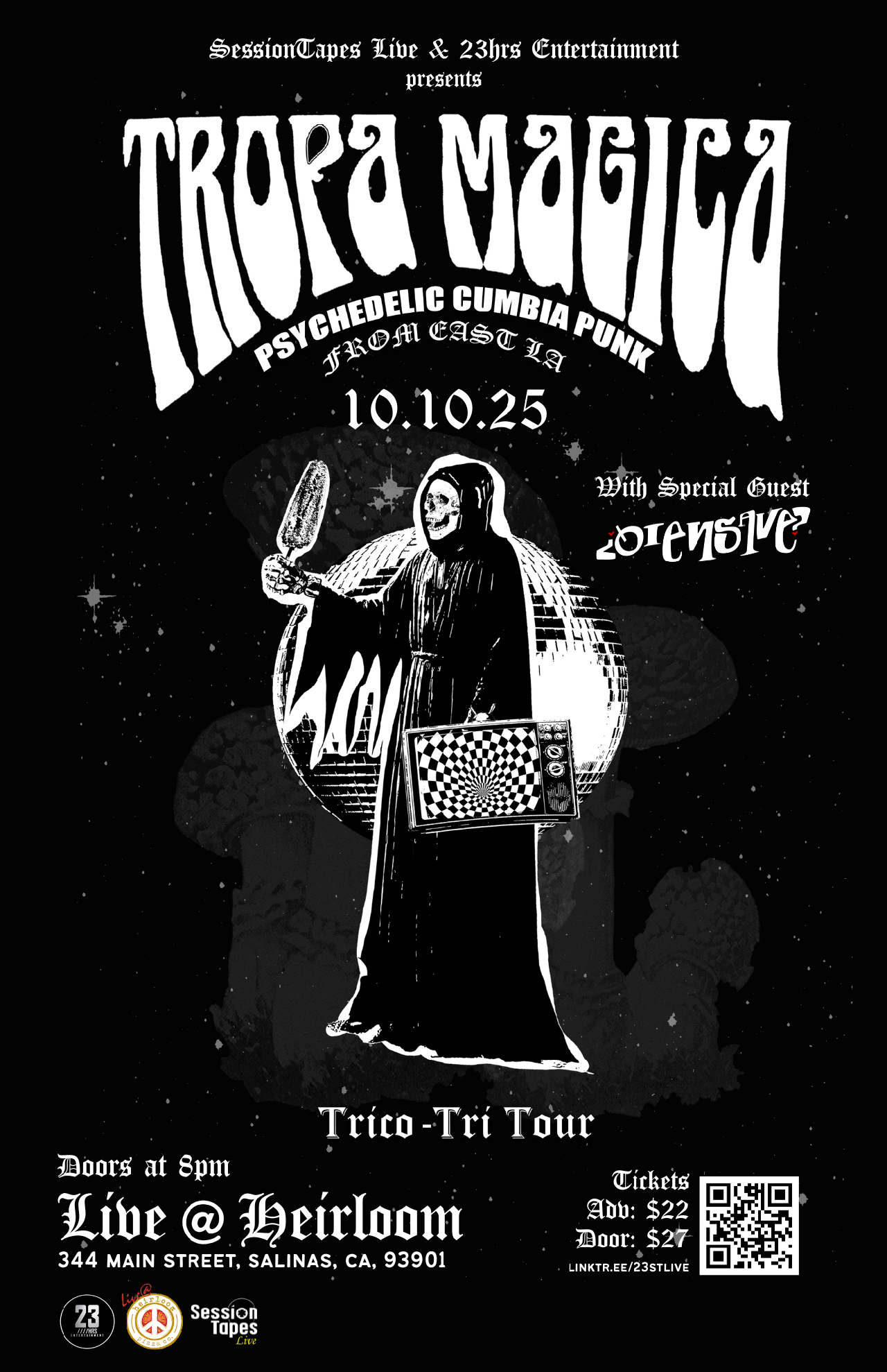 Tropa Magica & Qiensave! by Live @ Heirloom Pizza