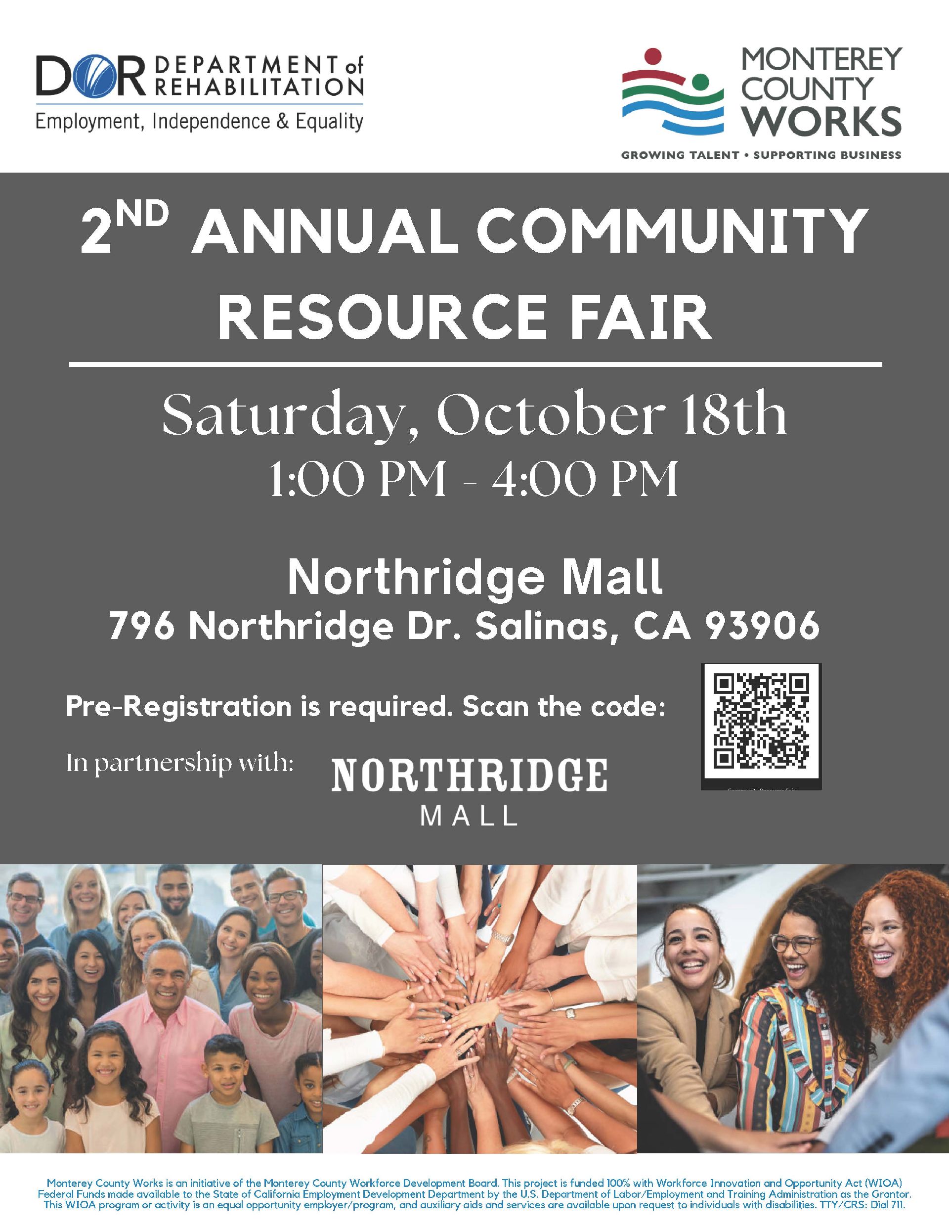 2nd Annual Community Resource Fair by Monterey County Works