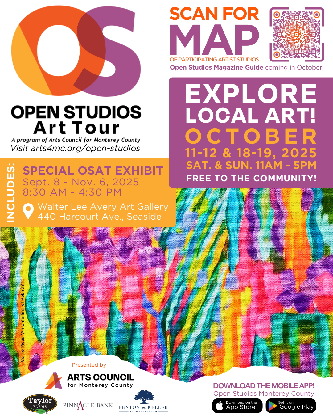 Open Studios Art Tour by Arts Council for Monterey County