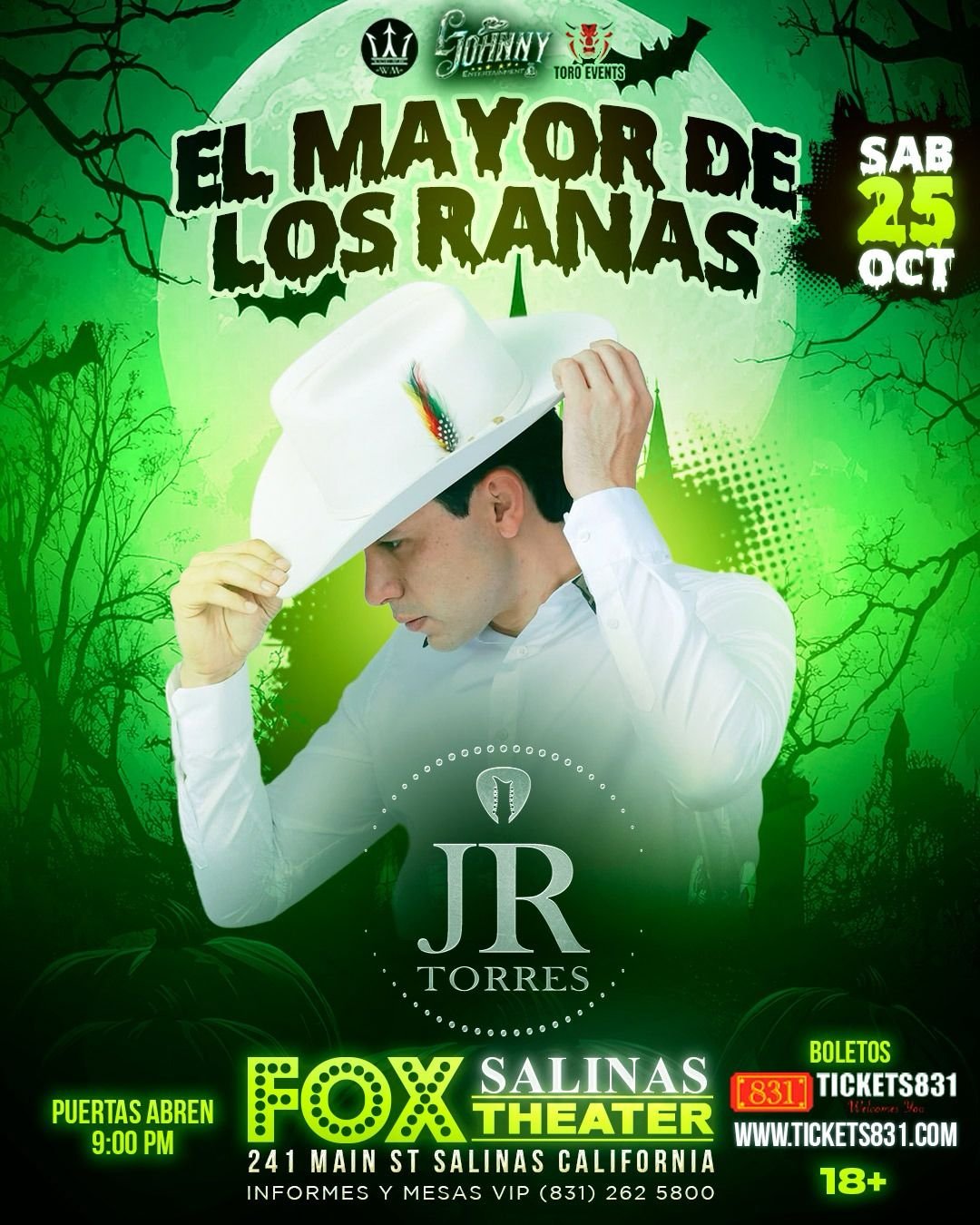 Jr Torres In Concert by Fox Theater