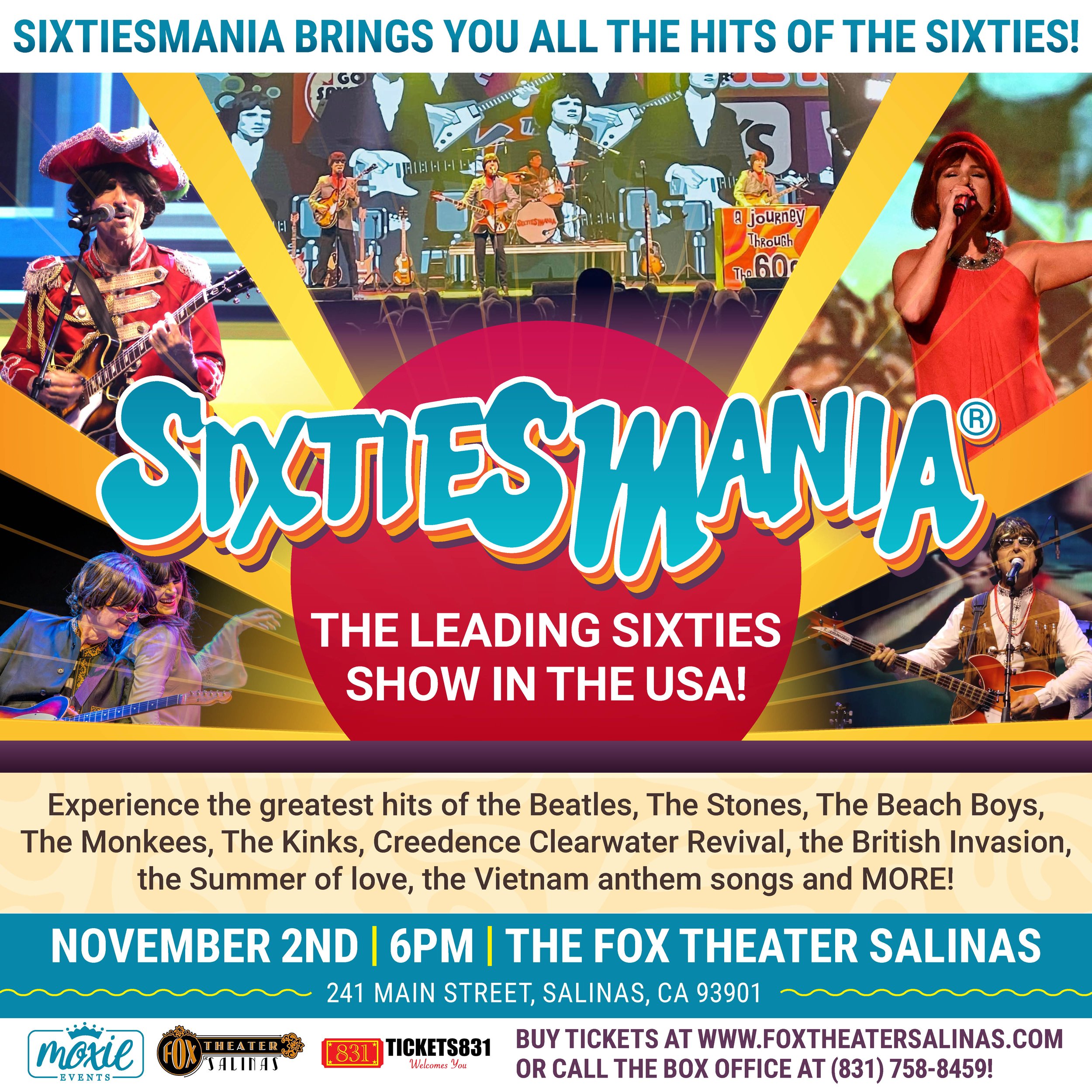 Sixtiesmania – The Leading Sixties Show In The Usa! by Fox Theater