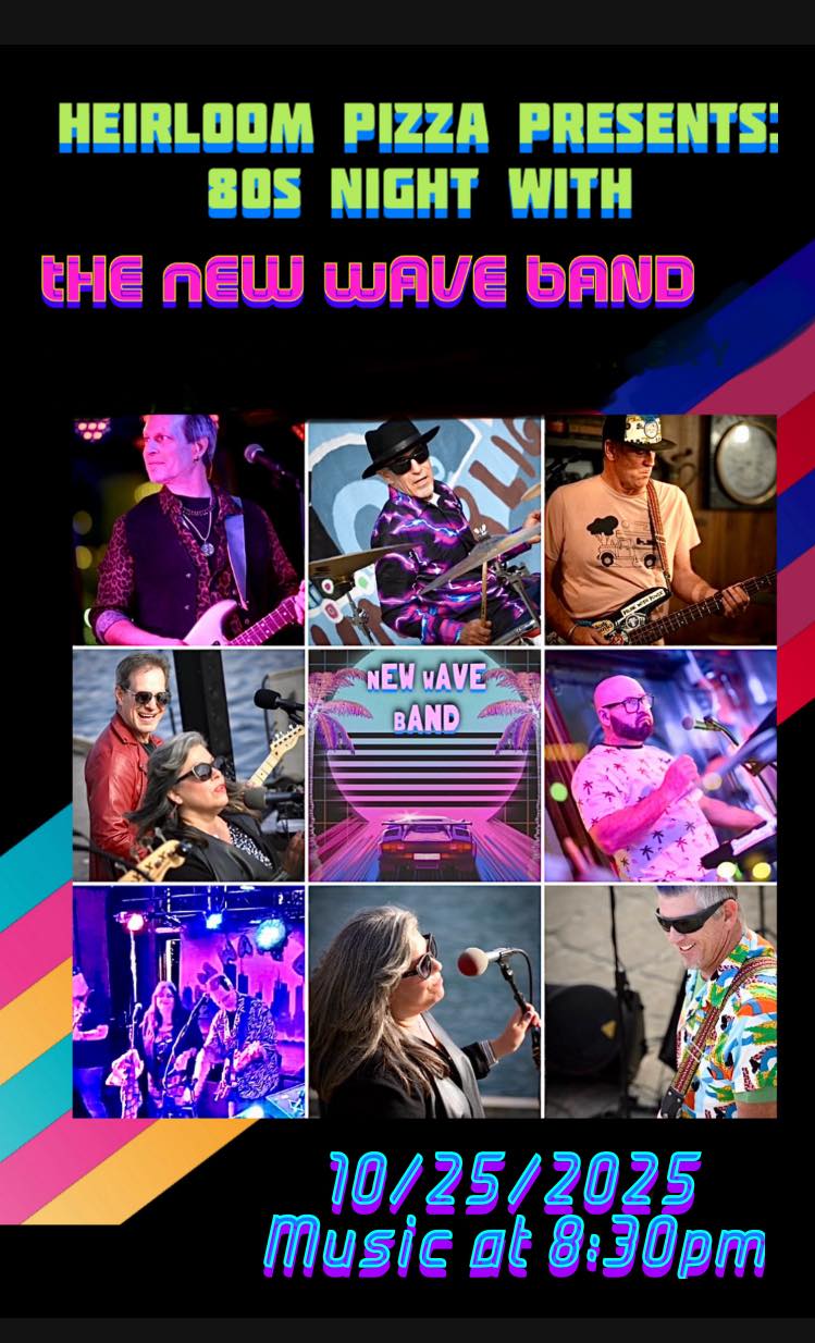 80’s Night! with tHE nEW wAVE bAND by Live @ Heirloom Pizza