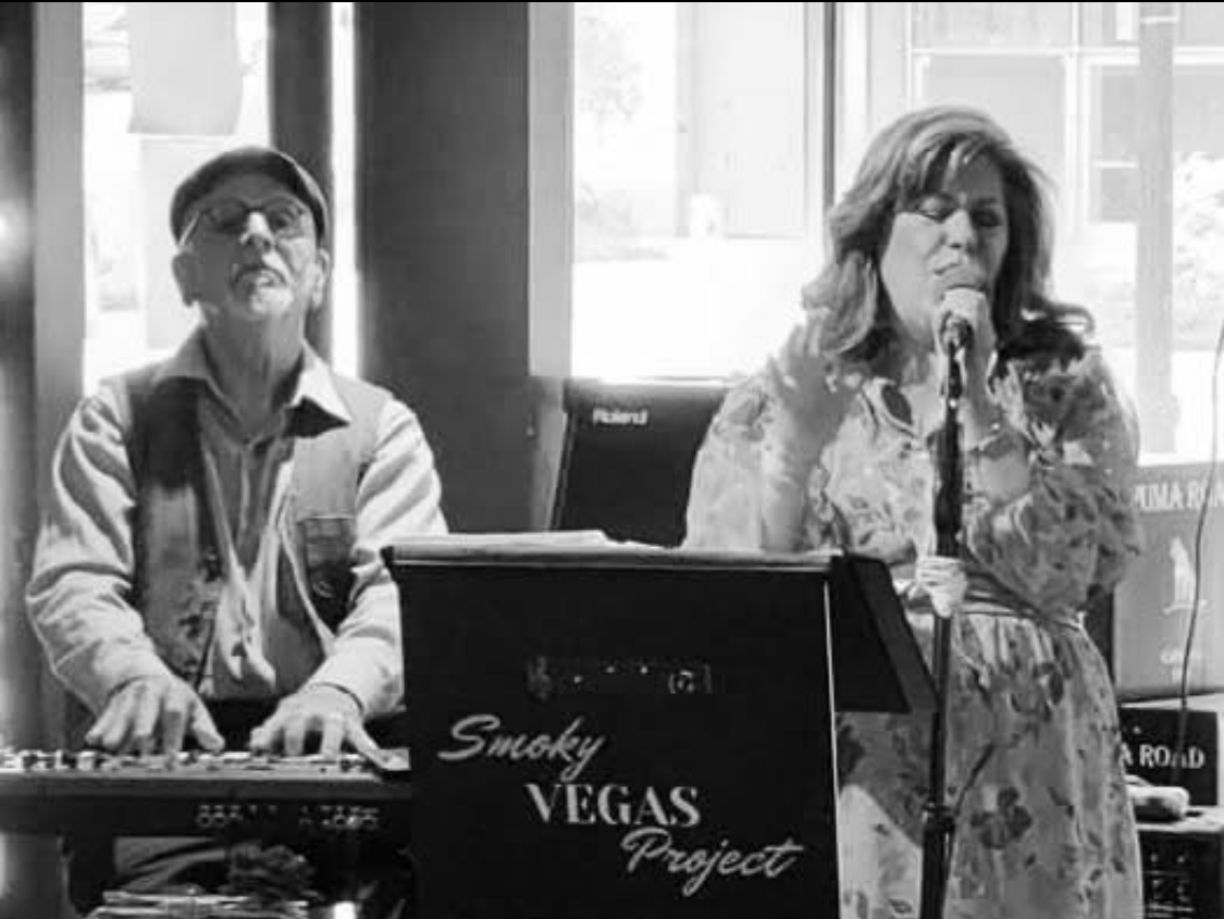 Live Music with the Smoky Vegas Project flyer. The event is organized by Portobello's on Main and scheduled on November 14, 2025. The event is located at or on 150 Main St 116.