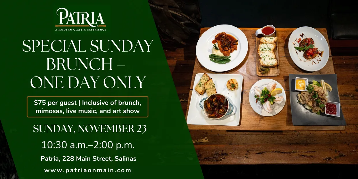 Patria Special Sunday Brunch by Patria