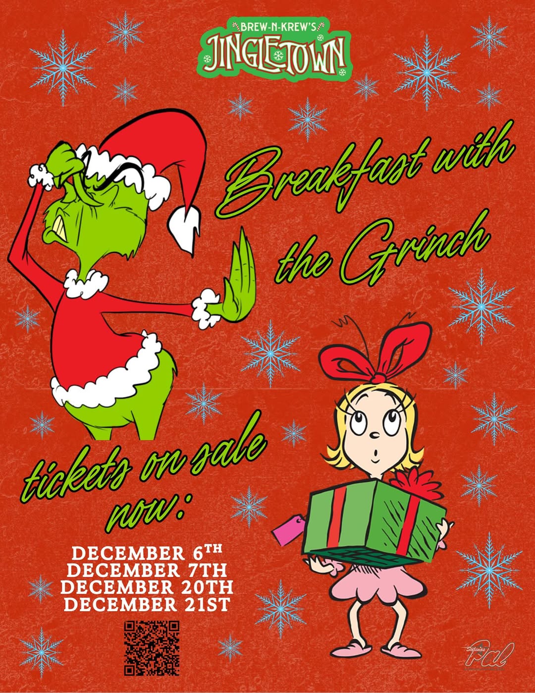 Jingle Town – Breakfast with the Grinch by Salinas PAL