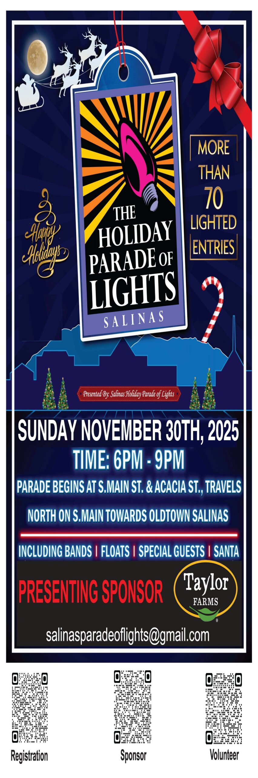 Salinas Holiday Parade of Lights