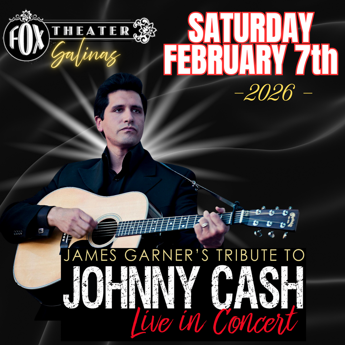 James Garner’s Tribute to Johnny Cash by Fox Theater