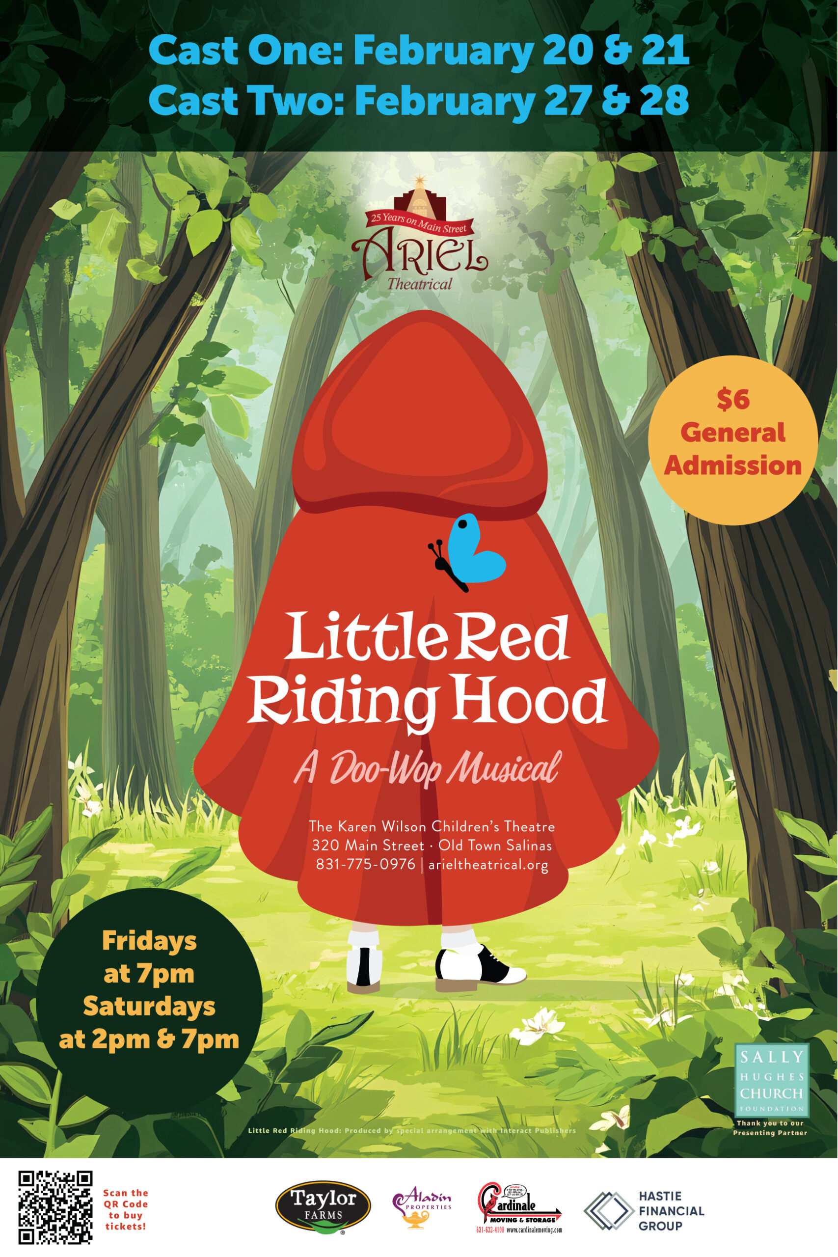 LITTLE RED RIDING HOOD: CAST TWO by ARIEL Theatrical